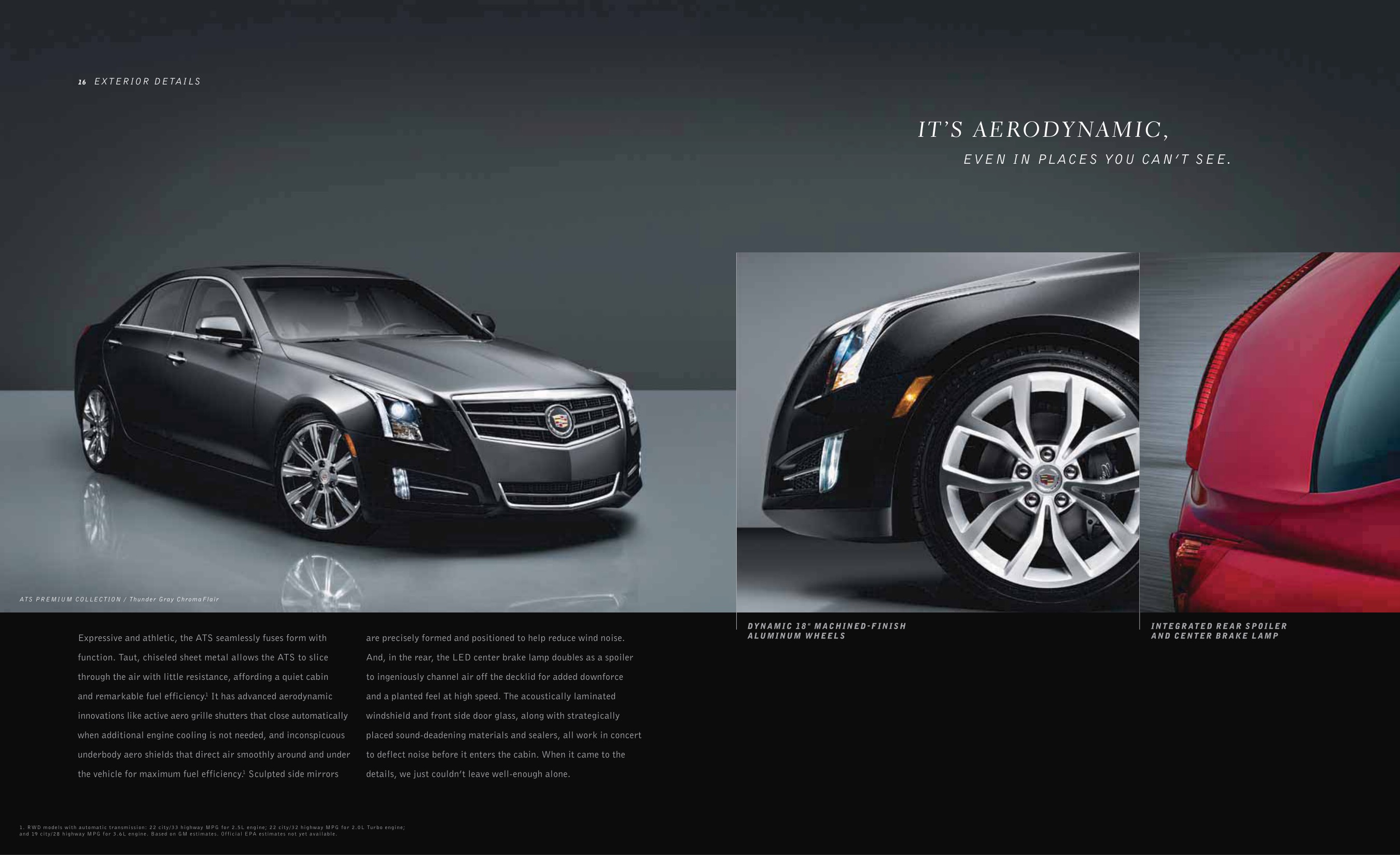 2013 Cadillac ATS Brochure Page 24